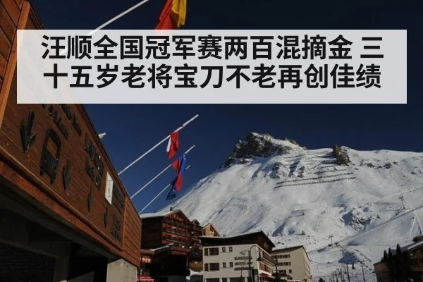 汪顺全国冠军赛两百混摘金 三十五岁老将宝刀不老再创佳绩
